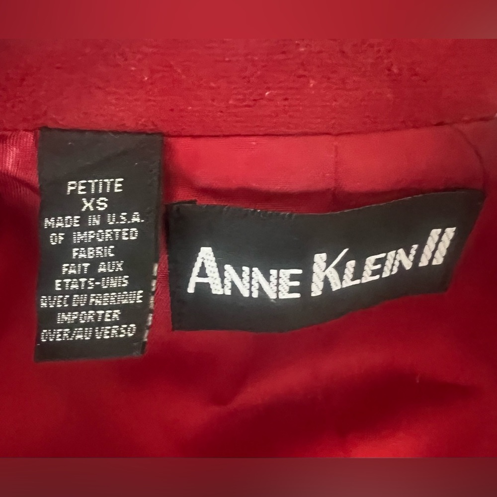 Anne Klein 100% Wool Coat 
Women’s Petite X-Small - Picture 3 of 5